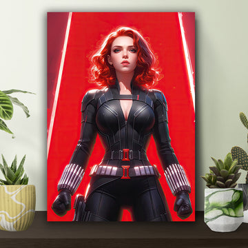 Animated Black Widow Poster