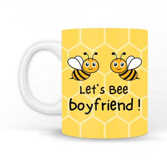 Lets Bee Boyfriend Coffee Mug