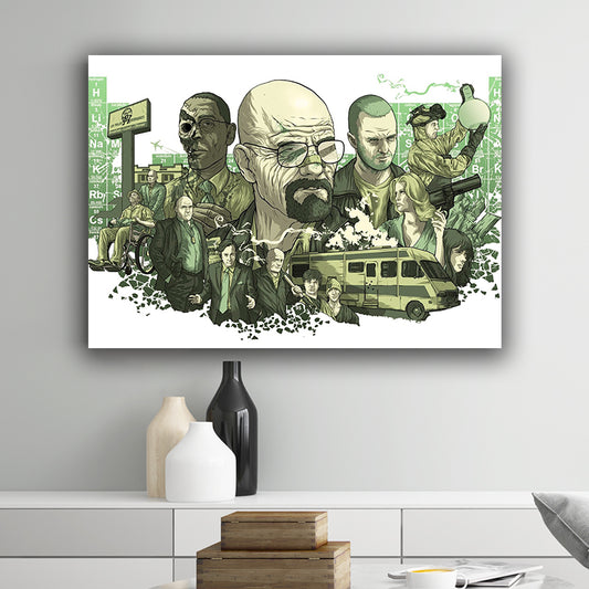 Breaking Bad Landscape Poster