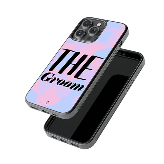 The Groom Glass Phone case