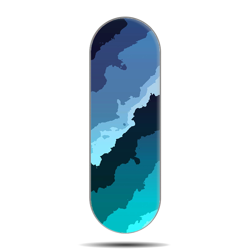 Blue Peels Phone Slider Grip