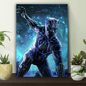 Black Panther Habit Suit Poster