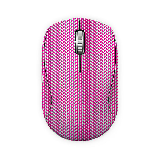 Pink Triangle Pattern Mouse Skin