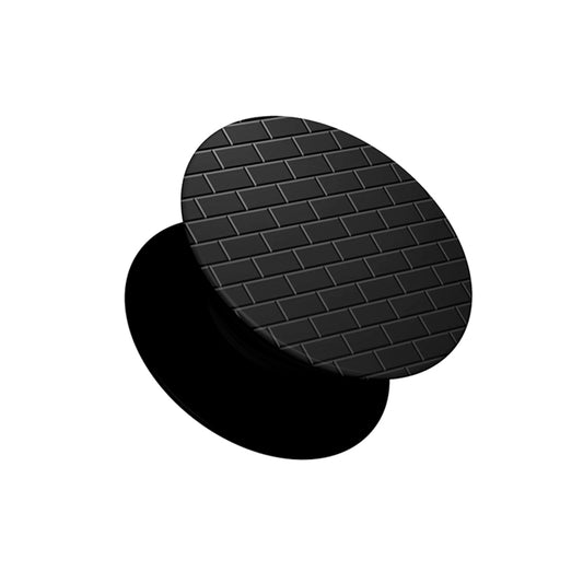 Black Bricks Design Pop Socket