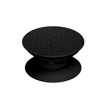 Black Bricks Design Pop Socket