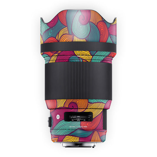 Attarctive Thumb Florals Lens Skin