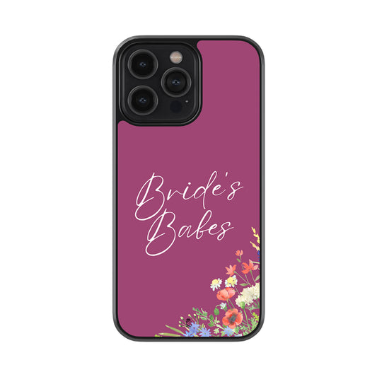 Brides babes Glass Phone case