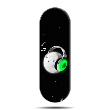 Moon Music Listening Phone Slider Grip