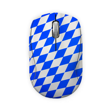 Blue Checks Mouse Skin