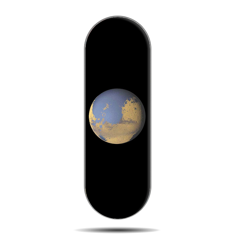 Pluto Planet Phone Slider Grip