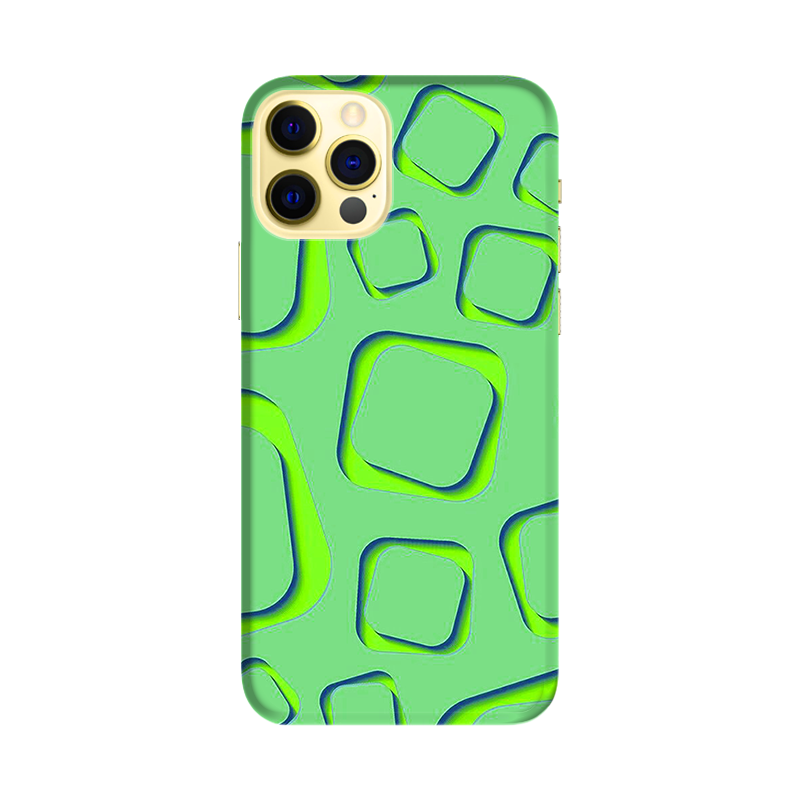 Green Cubes Slim Hard Case