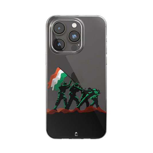 Indian Fighters Clear Silicone Case