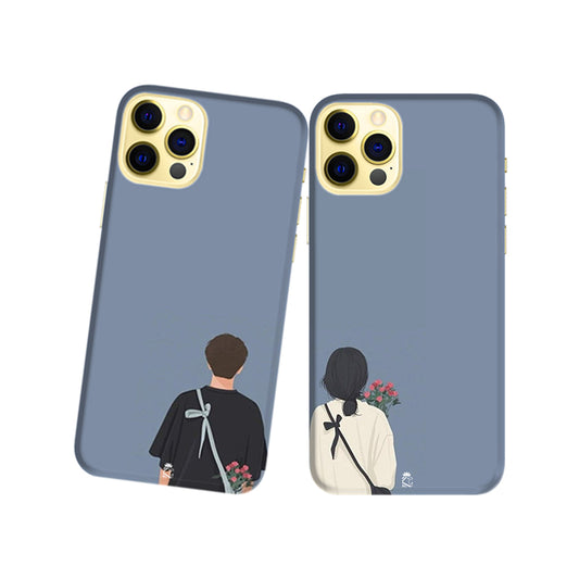 The Day is Today Slim Hard Couple Phone Case