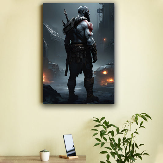 One Man Army Kratos Poster