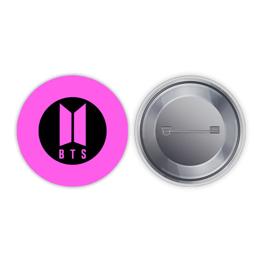 BTS Logo Pin-back Button Badge