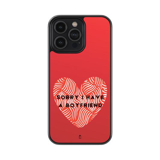 Sorry Glass Phone case