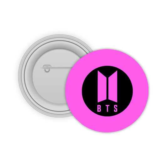 BTS Logo Pin-back Button Badge