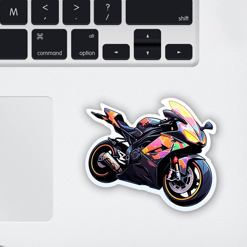 Super Bike Laptop Sticker