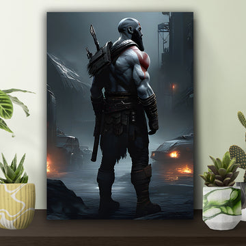 One Man Army Kratos Poster