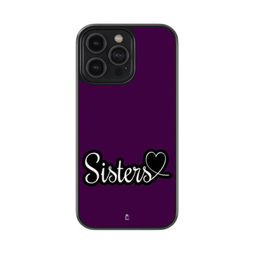 Sisters Love Glass Phone case