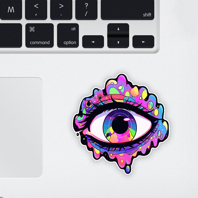 Fantasy Eyes Laptop Sticker