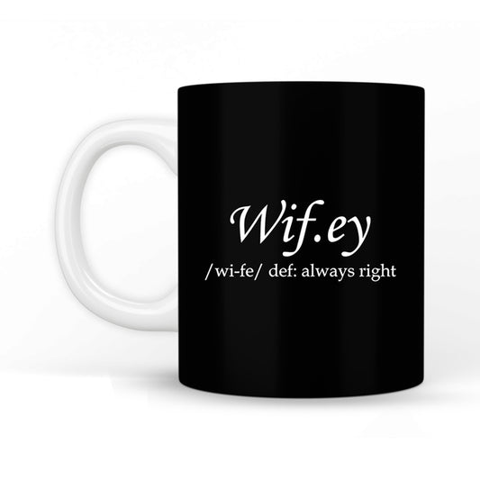 Wife Always Right Coffee Mug