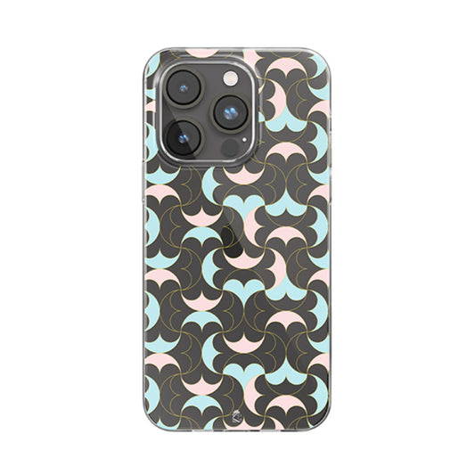 Superb Pattern Clear Silicone Case