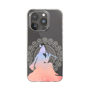 Hare Krishna Clear Silicone Case