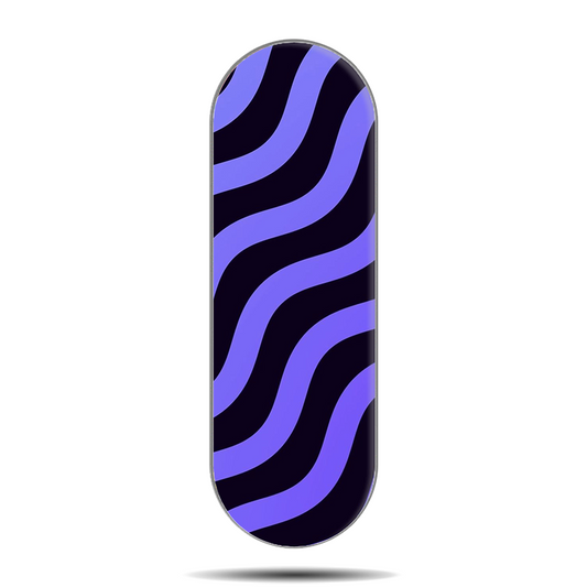 Purple Waves Phone Slider Grip