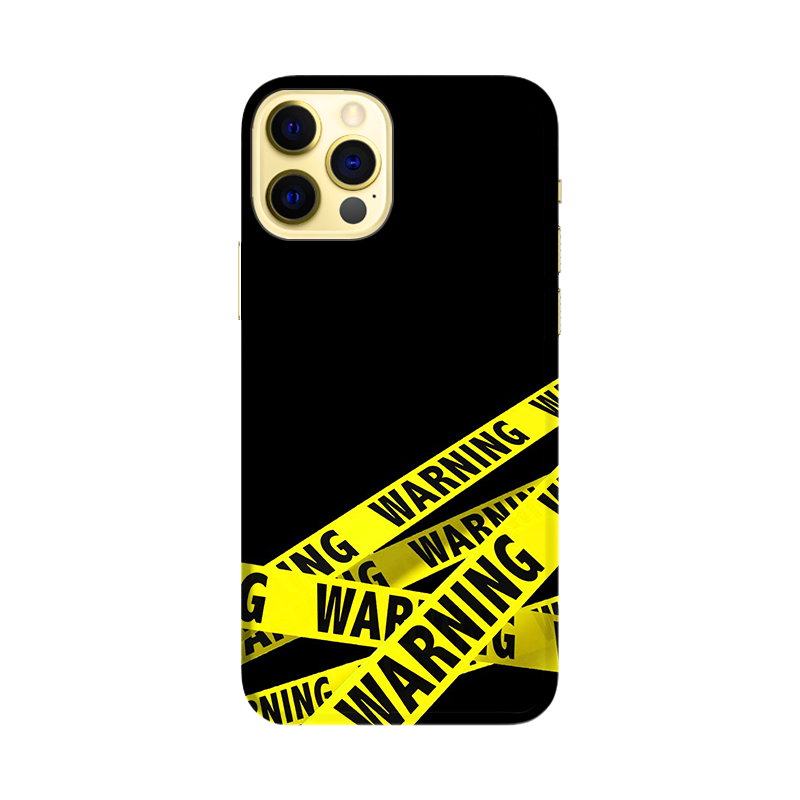 Warning Slim Hard Case