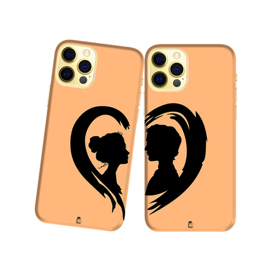 Perfect Match Slim Hard Couple Phone Case