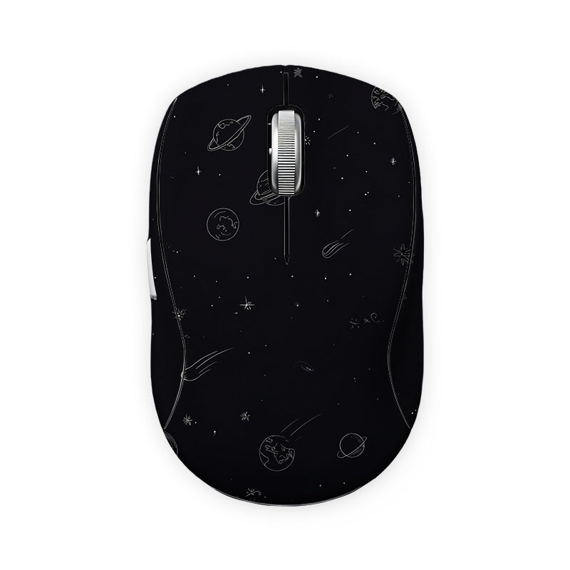 Black Space Mouse Skin