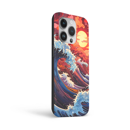 Big Waves Flexible Soft Silicone Case