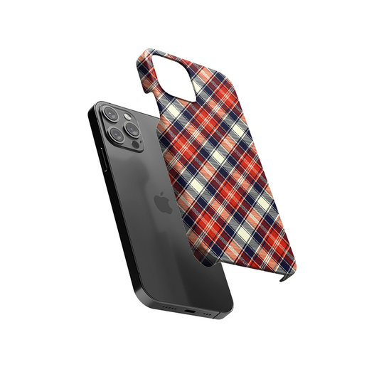 Checker Pattern Slim Hard Case