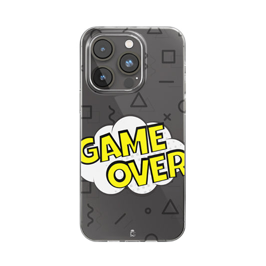 Game Over Clear Silicone Case