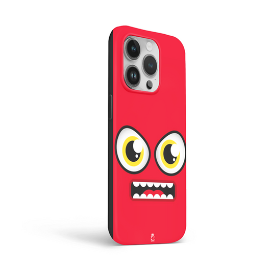 Angry Puff emoji Flexible Soft Silicone Case