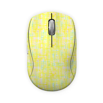 Yellow Noir Patches Mouse Skin