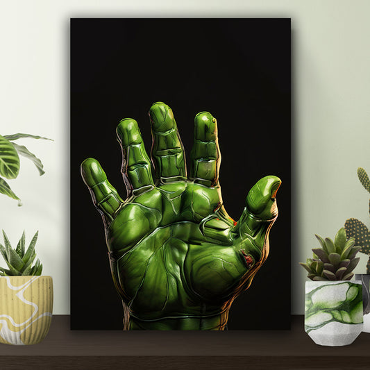 Green Hands Poster