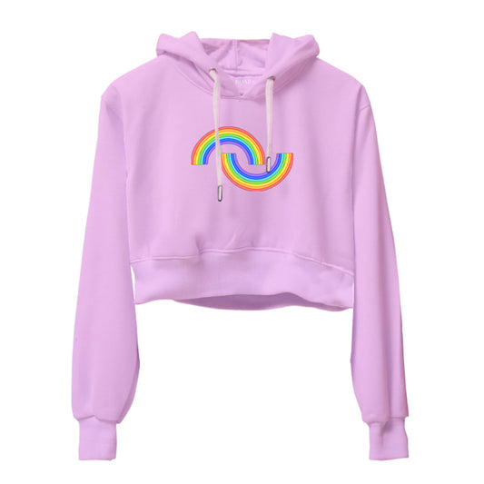 New Beginnings Crop Hoodie