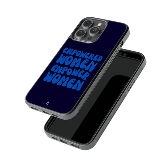 Empowered Women Glass Phone case