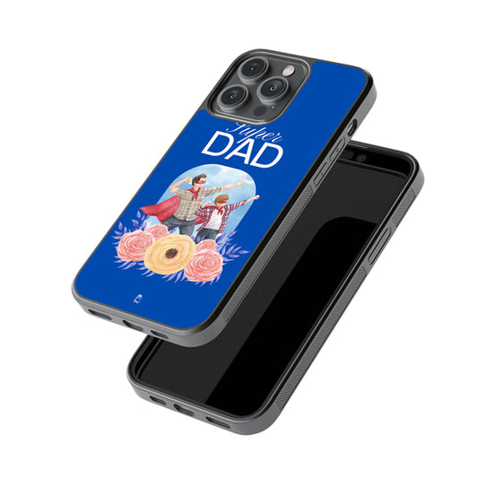 Super Dad Glass Phone case