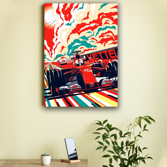 Pop Art Car Poster