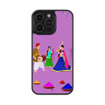 Holi Day Street Glass Case