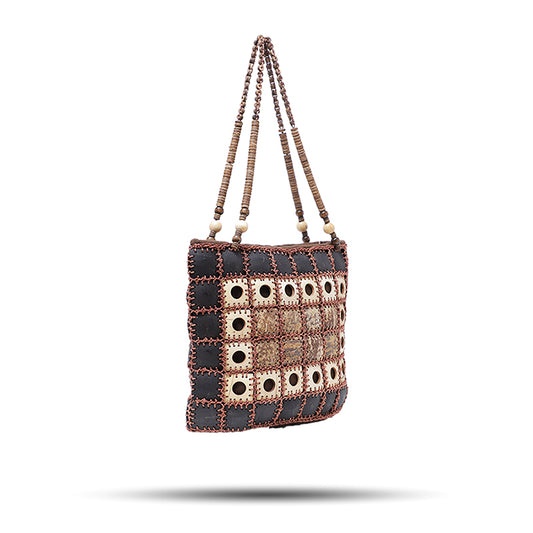 Porthole Beach Coconut Shell Bag