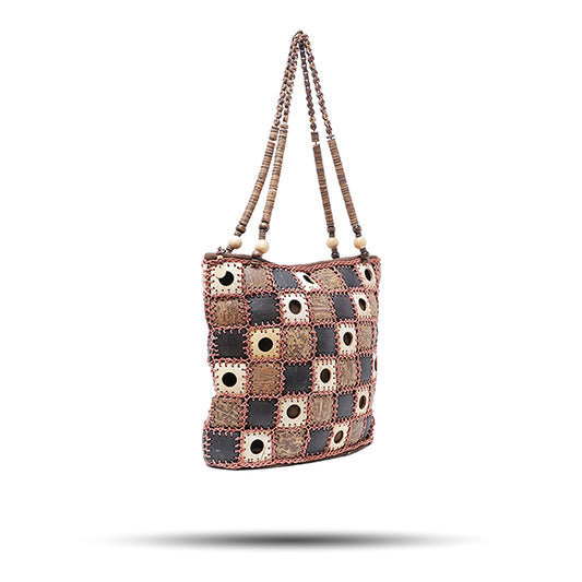 Fenestella Beach Coconut Shell Bag