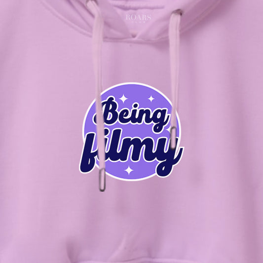 Being Filmy Crop Hoodie