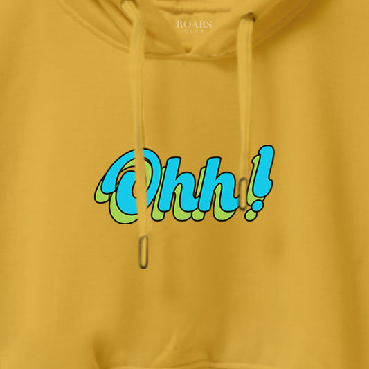 Ohh Listeners Crop Hoodie