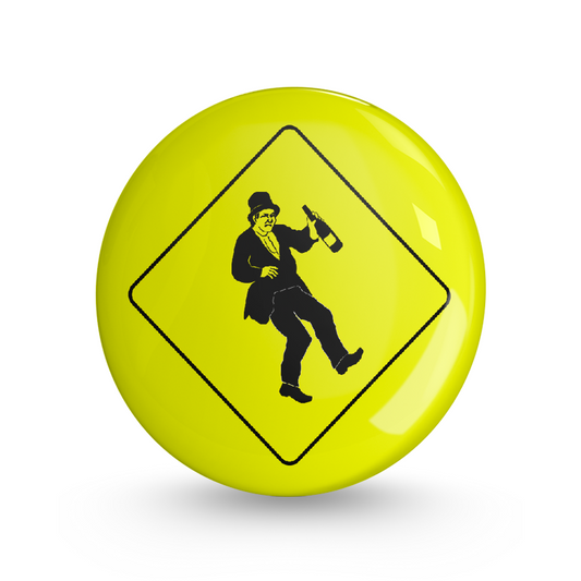 High on Dance Pin-back Button Badge