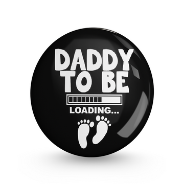 Dad To be Loading Pin-back Button Badge