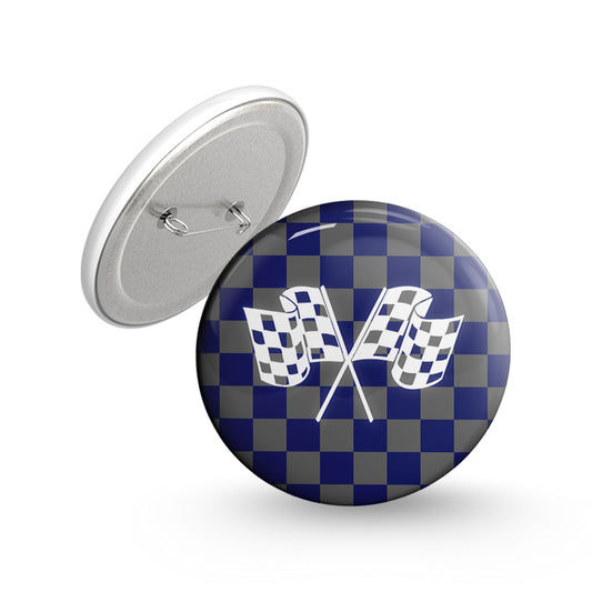 Winning Flag Pin-back Button Badge